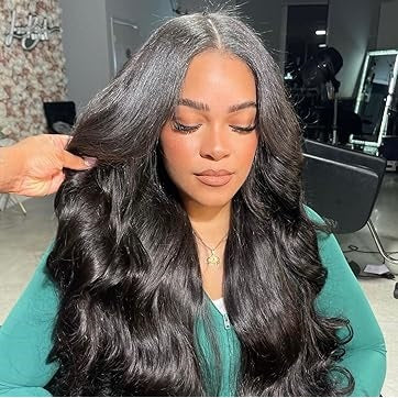 Body Wave 13*6 HD Lace Frontal Wig Pre Plucked Full Density